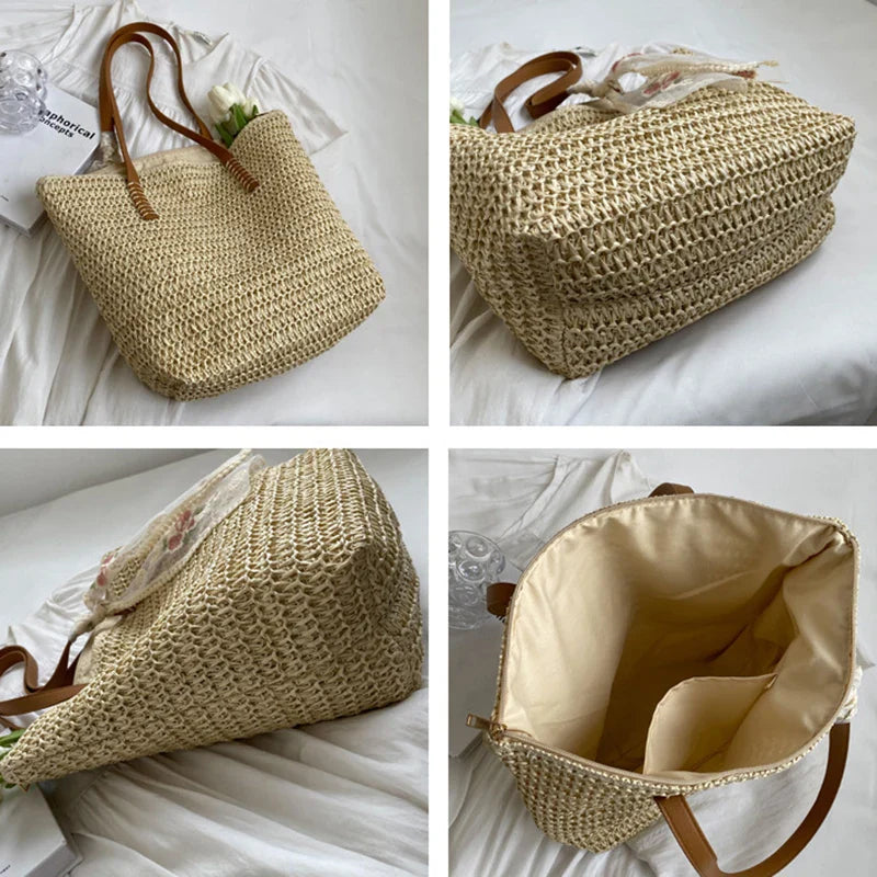 Eleonore | Straw Tote Bag