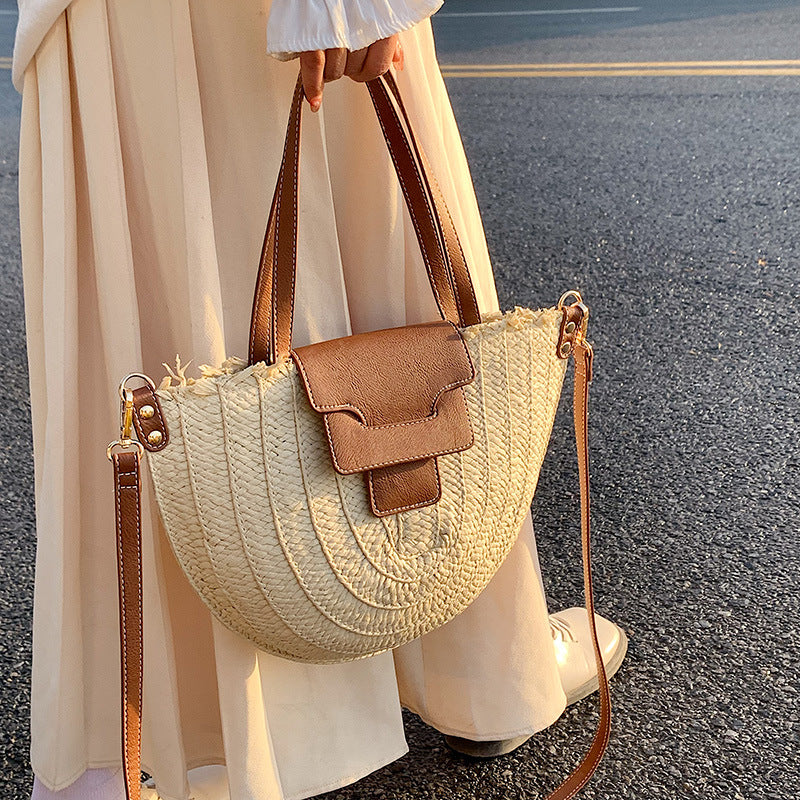 Sunny | Straw Tote Bag