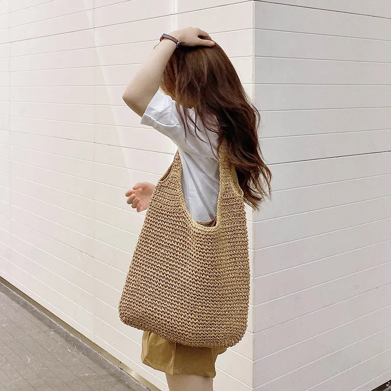 Yseult | Straw Tote Bag