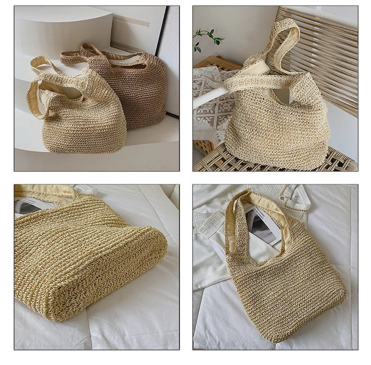 Yseult | Straw Tote Bag