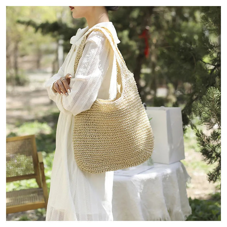 Yseult | Straw Tote Bag