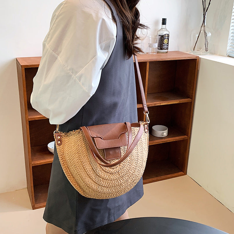 Sunny | Straw Tote Bag