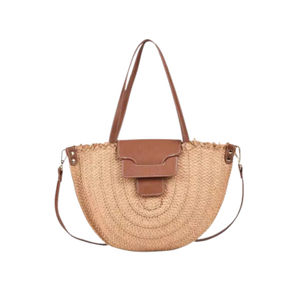 Sunny | Straw Tote Bag